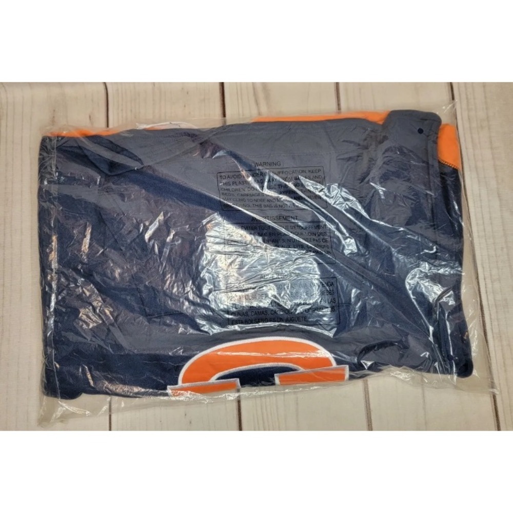 Auburn Tigers Colosseum Lace-Up 4.0 Men's Pullover Hoodie - Orange/ Navy Size XL - Picture 3 of 5